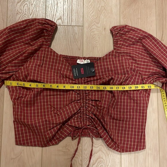 Levi’s The Finn Statement Blouse, sz 2X - Picture 13 of 15